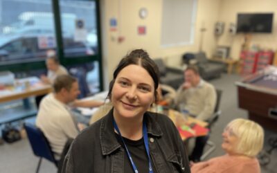 Amy – the activities coordinator for our Communities team