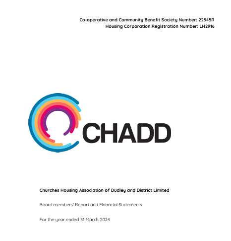 an image of the front cover of the statment